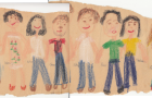 SMAn drawing of family in 1st grade