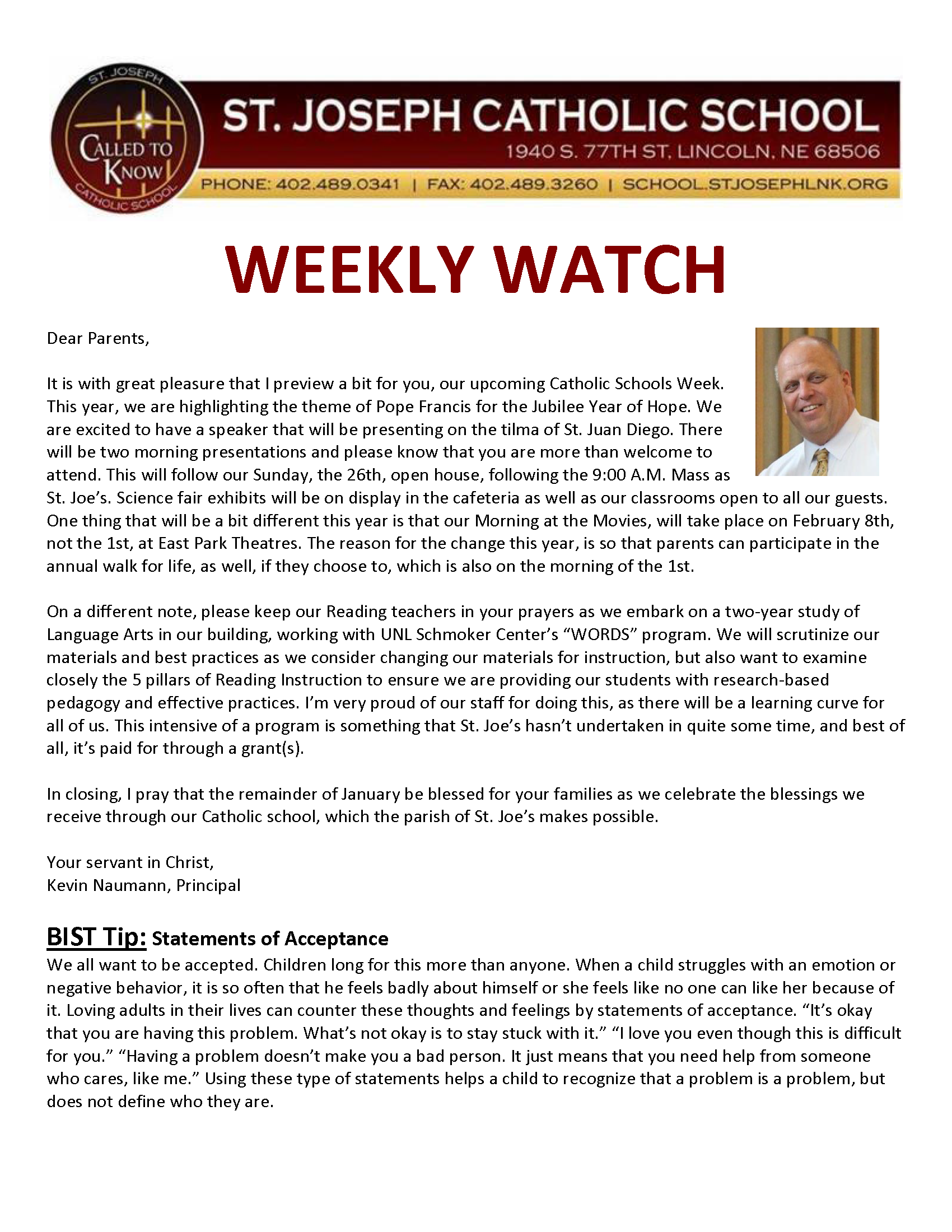 1 16 25 Weekly Watch Page 1