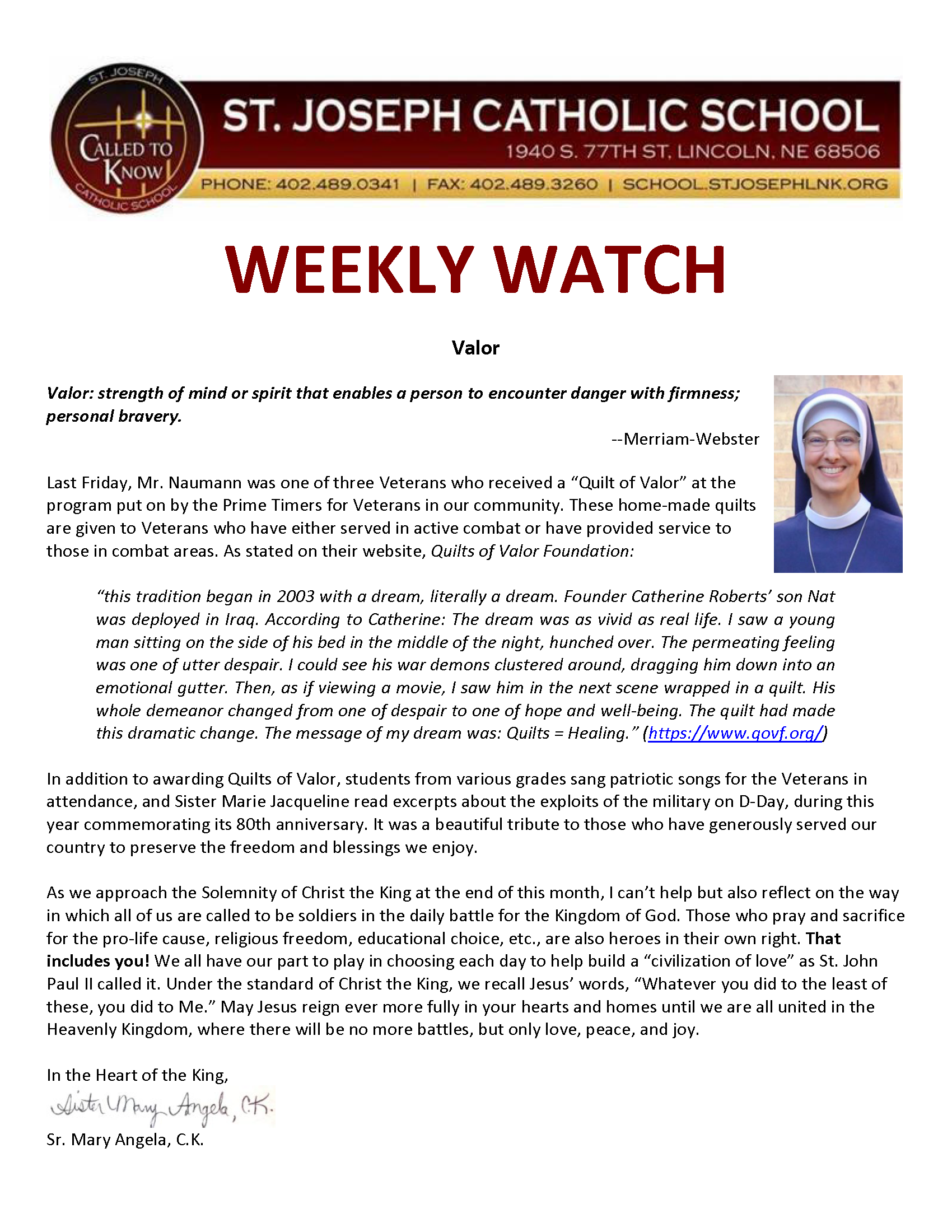 11 14 24 Weekly Watch Page 1