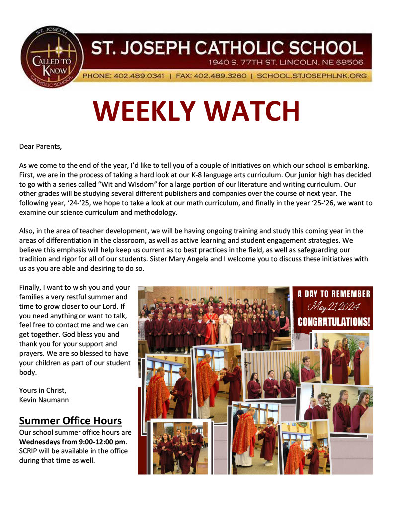 5 23 24 Weekly Watch Page 1