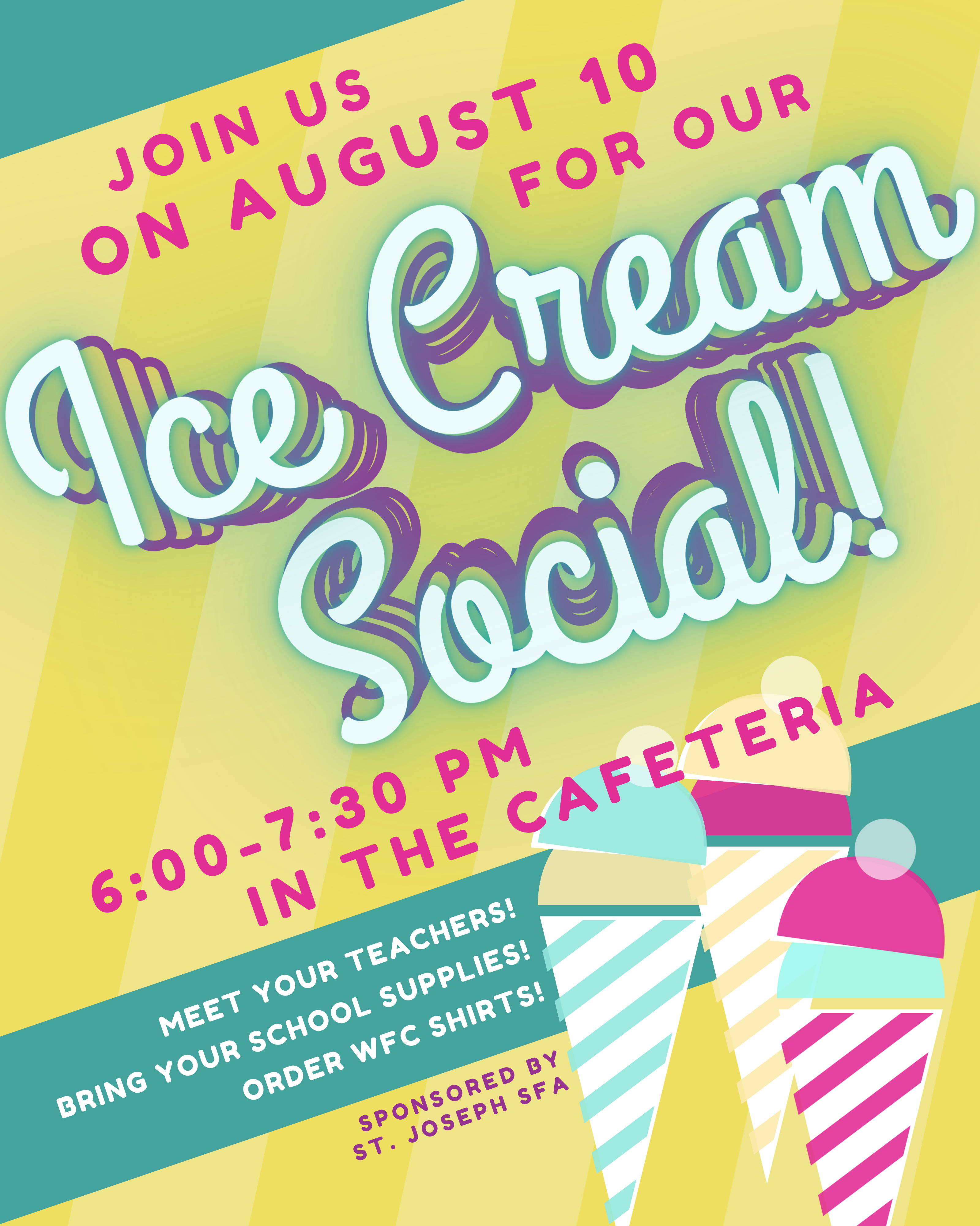 Ice Cream Social August 2023 flyer 8 10 in