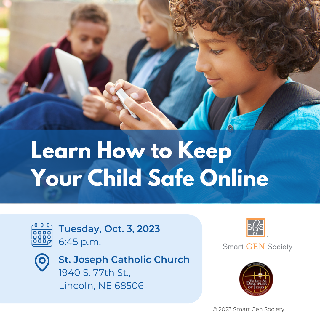 Social Media Post Smart Gen Society St. Joseph Church