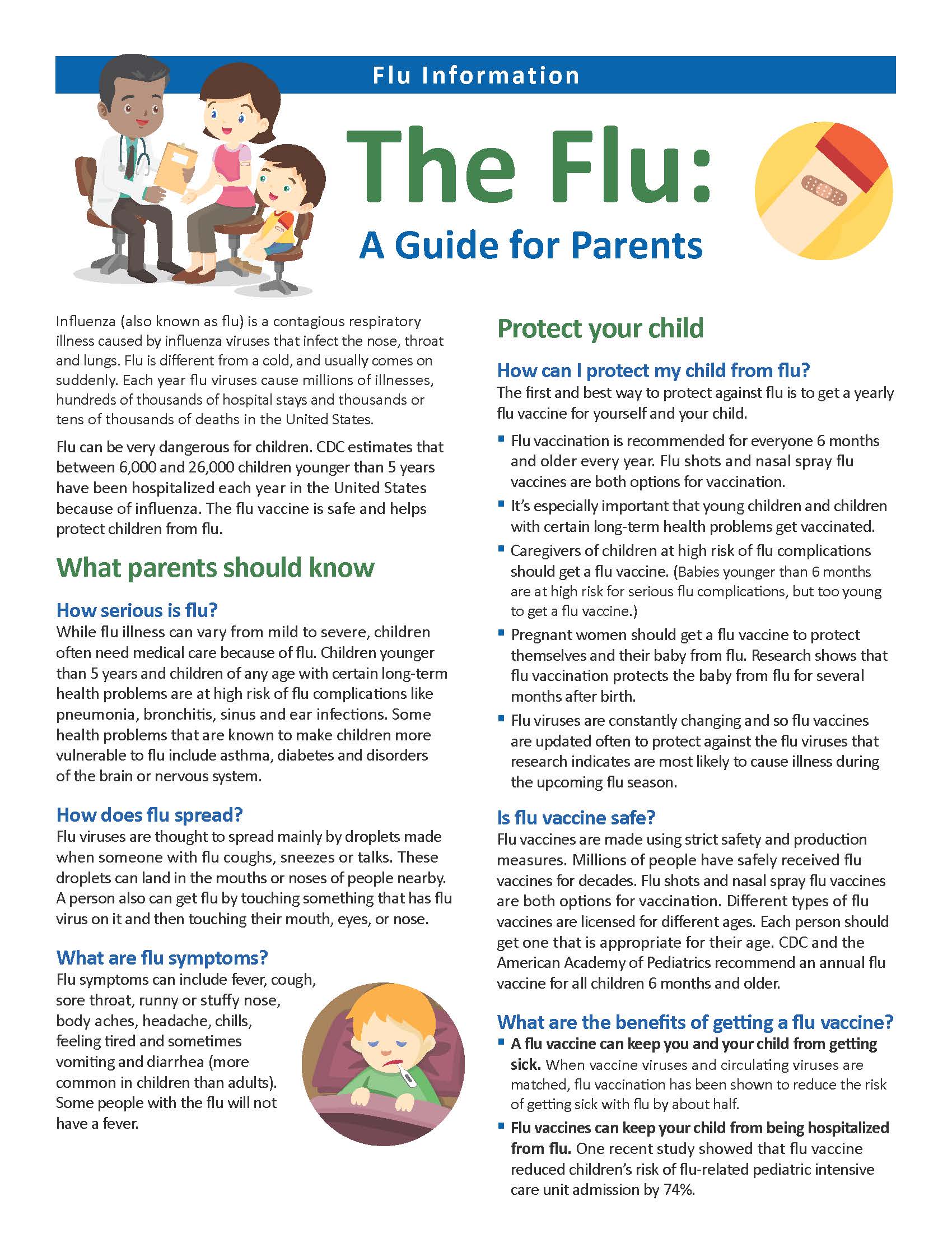 flu guide for parents 2018 Page 1